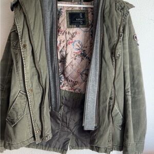 Buffalo Womens Olive Military Jacket